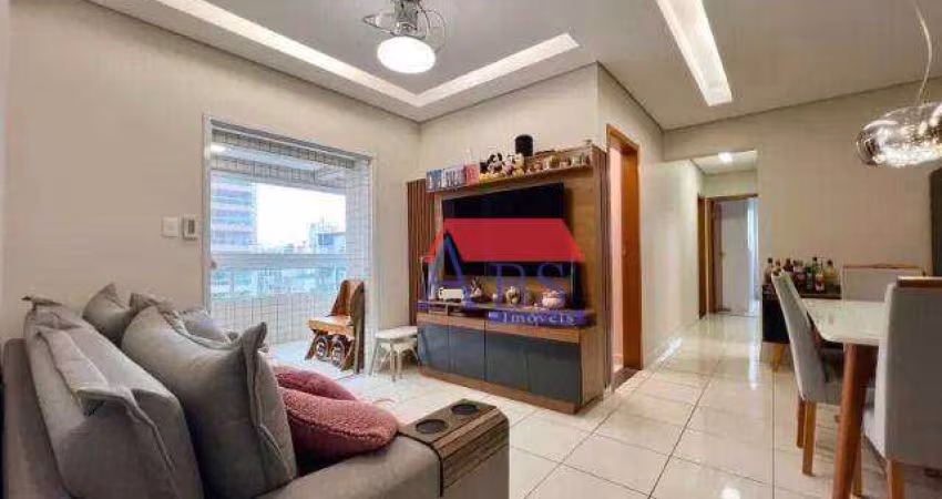 Apartamento com 3 dormitórios à venda, 119 m² por R$ 650.000,00 - Aviação - Praia Grande/SP