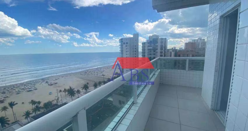 Apartamento com 3 dormitórios à venda, 115 m² por R$ 640.000 - Aviação - Praia Grande/SP