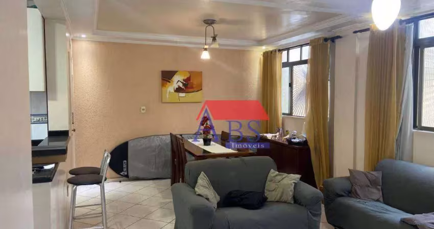 Apartamento com 2 dormitórios à venda, 73 m² por r$ 330.000,00 - jardim casqueiro - cubatão/sp