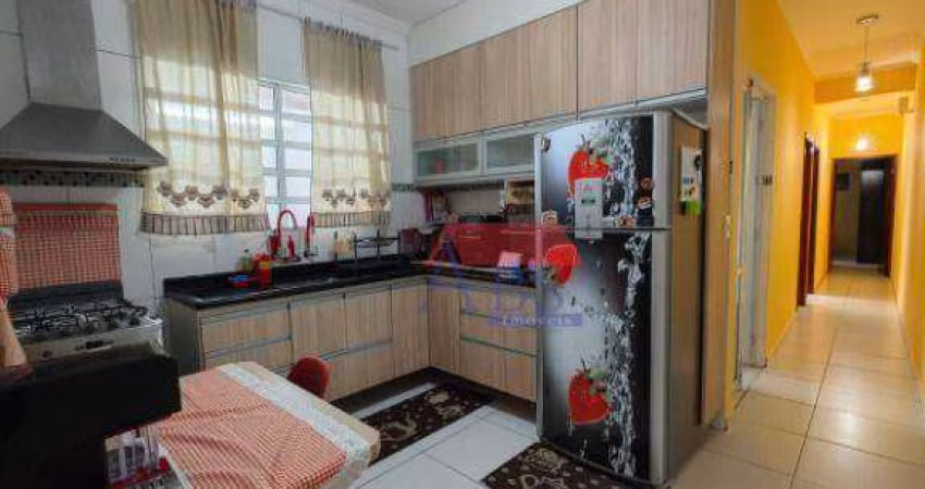 Casa com 3 dormitórios à venda, 110 m² por R$ 435.000,00 - Jardim Casqueiro - Cubatão/SP