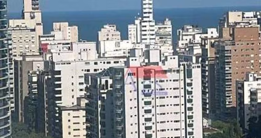 Apartamento com 2 dormitórios para alugar, 65 m² por R$ 6.900,02/mês - Boqueirão - Santos/SP