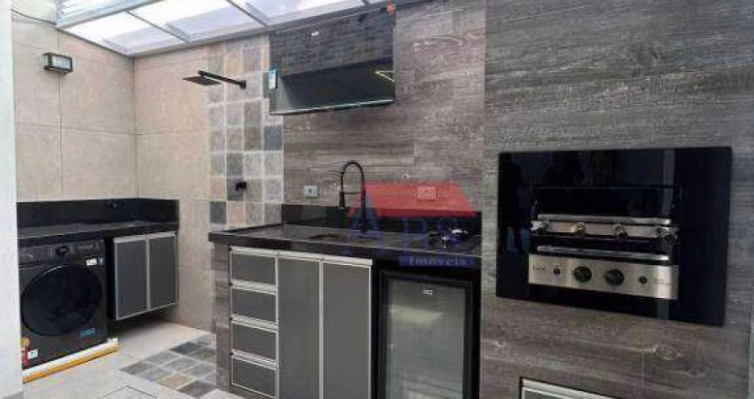 Casa com 2 dormitórios à venda, 88 m² por R$ 600.000,00 - Vila Guilhermina - Praia Grande/SP