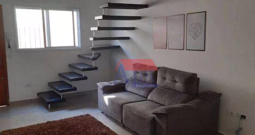 Sobrado com 2 dormitórios à venda, 45 m² por R$ 245.000,00 - Tupi - Praia Grande/SP