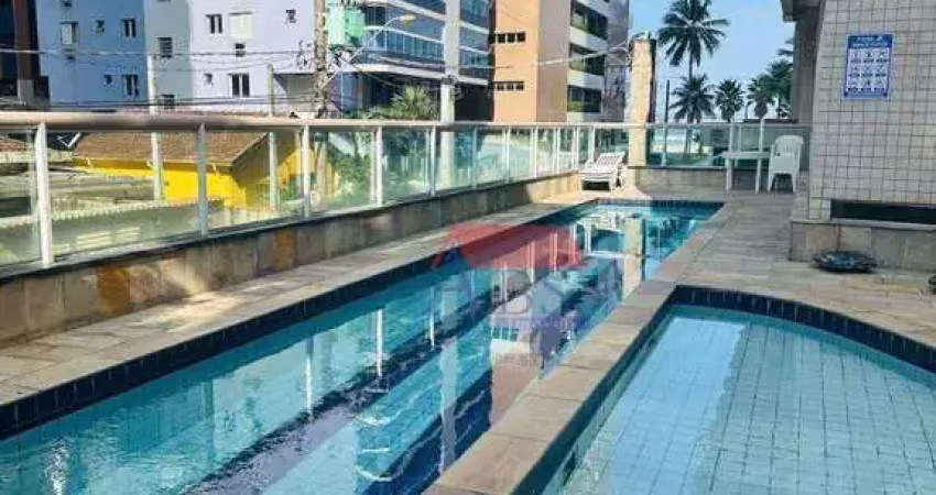 Apartamento com 1 dormitório à venda, 66 m² por r$ 420.000,00 - aviação - praia grande/sp