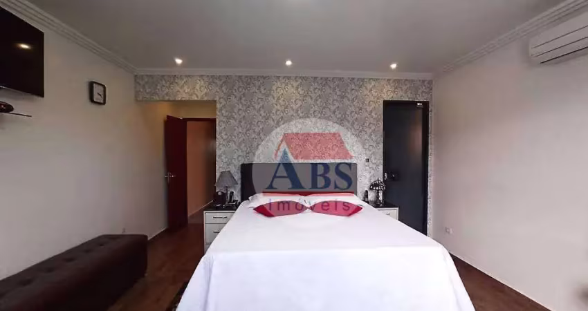 Lindo Sobrado Geminado com 3 dormitórios à venda, 204 m² por R$ 800.000 - Vila Ponte Nova - Cubatão/SP