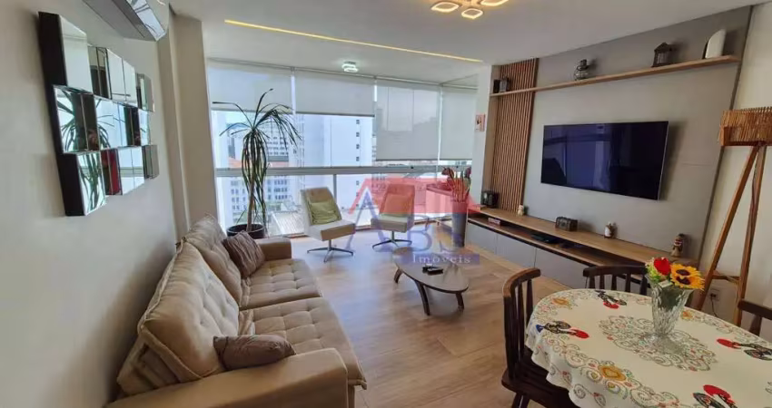 Apartamento com 2 dormitórios à venda, 85 m² por r$ 790.000,00 - gonzaga - santos/sp