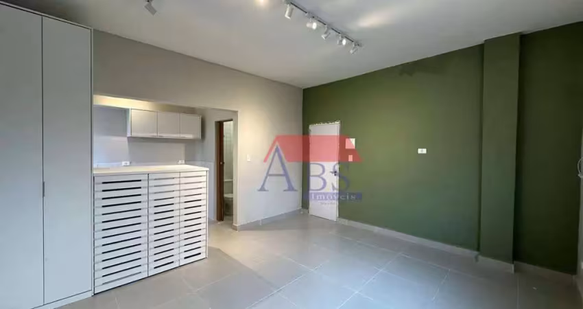 Kitnet com 1 dormitório à venda, 29 m² por r$ 220.000 - boqueirão - praia grande/sp