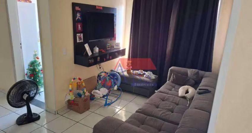 Apartamento com 3 dormitórios à venda, 86 m² por r$ 130.000,00 - parque são luis - cubatão/sp