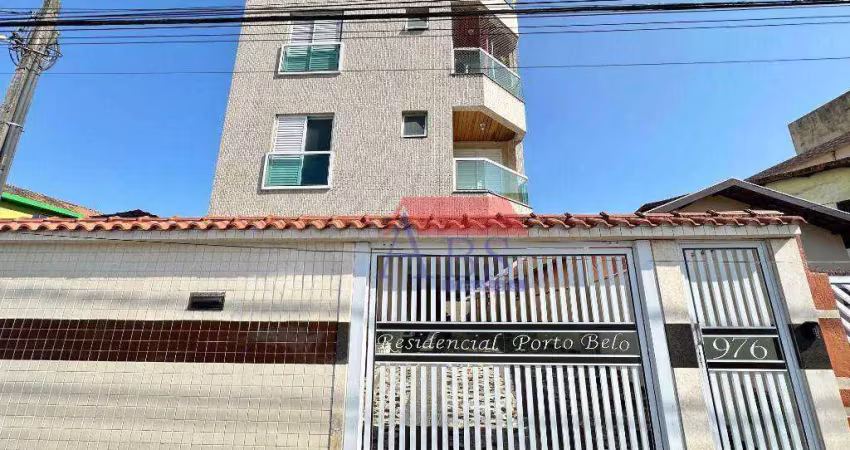 Apartamento com 2 dormitórios para alugar, 64 m² por r$ 1.700/mês - jardim casqueiro - cubatão/sp