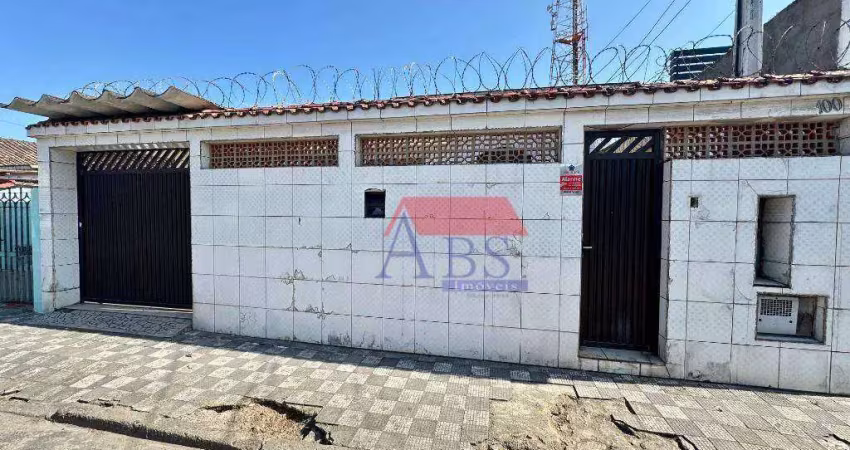 Casa com 3 dormitórios para alugar, 90 m² por r$ 5.000/mês - jardim casqueiro - cubatão/sp
