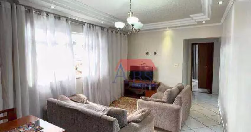 Apartamento com 3 dormitórios à venda, 112 m² por r$ 350.000,00 - jardim casqueiro - cubatão/sp
