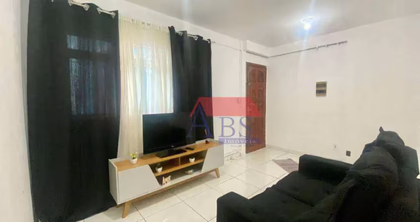 Apartamento com 2 dormitórios à venda, 66 m² por r$ 125.000 - parque são luis - cubatão/sp