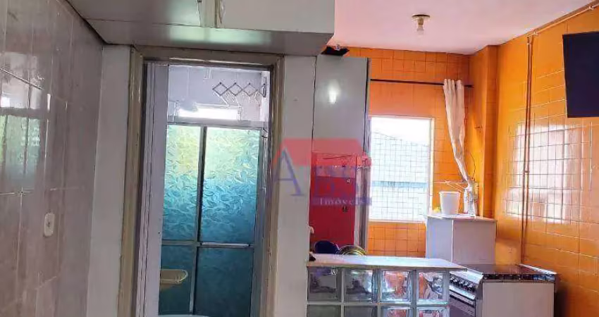 Kitnet com 1 dormitório à venda, 26 m² por r$ 167.000 - ocian - praia grande/sp