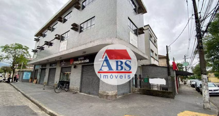 Sala para alugar, 48 m² por r$ 2.200,00/mês - vila nova - cubatão/sp