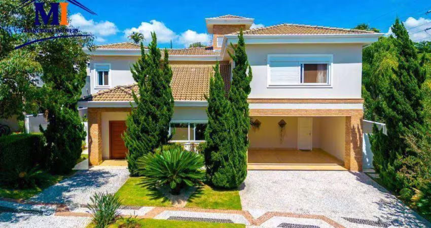 Casa com 4 dormitórios (suítes) à venda, 343 m² por r$ 2.880.000 - residencial sainte helene - campinas/sp