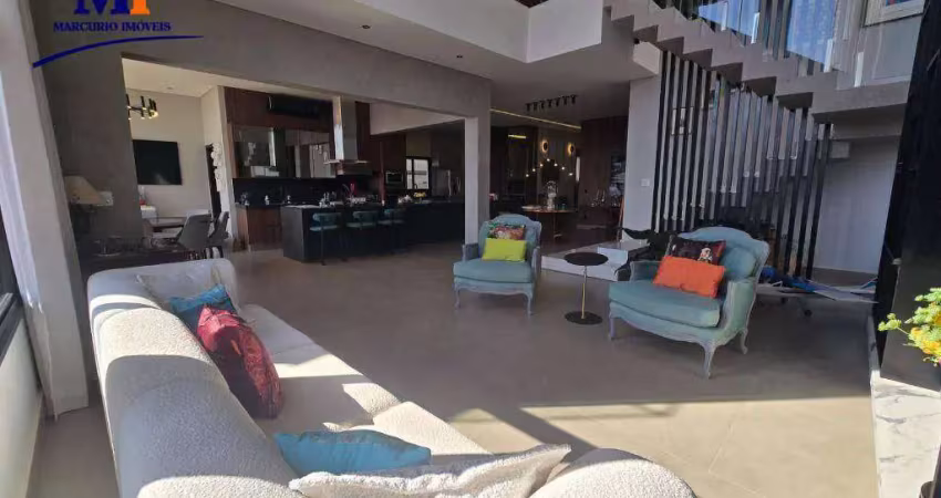 Casa à venda, 420 m² por r$ 5.500.000,00 - alpaville dom pedro 3 - campinas/sp