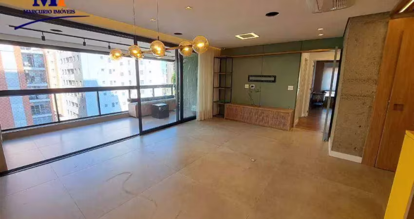 Apartamento com 3 dormitórios ( 3 suítes) à venda, 129 m² por r$ 2.500.000 - cambuí - campinas/sp