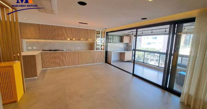 Apartamento com 3 dormitórios ( 3 suítes) à venda, 129 m² por r$ 2.500.000 - cambuí - campinas/sp