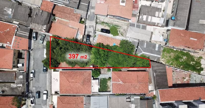 Terreno residencial para venda, 397m²