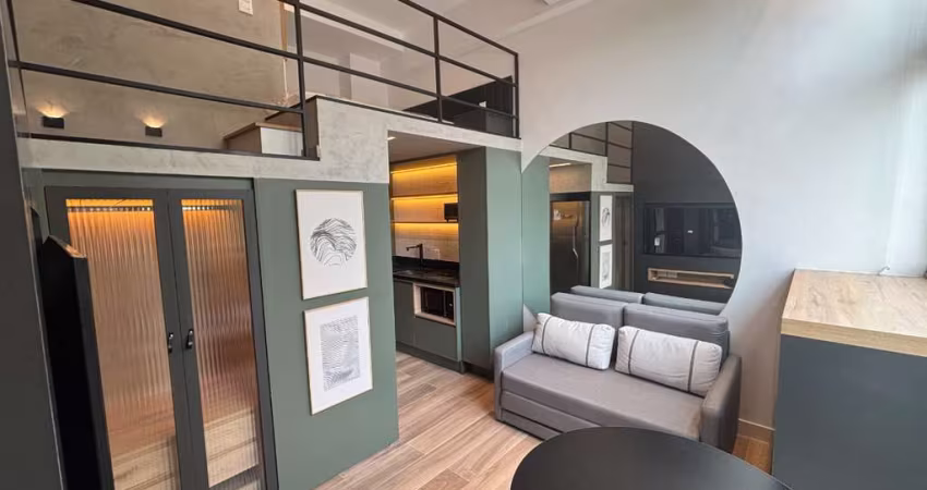 Flat para venda e locação com 1 quarto, 30m²