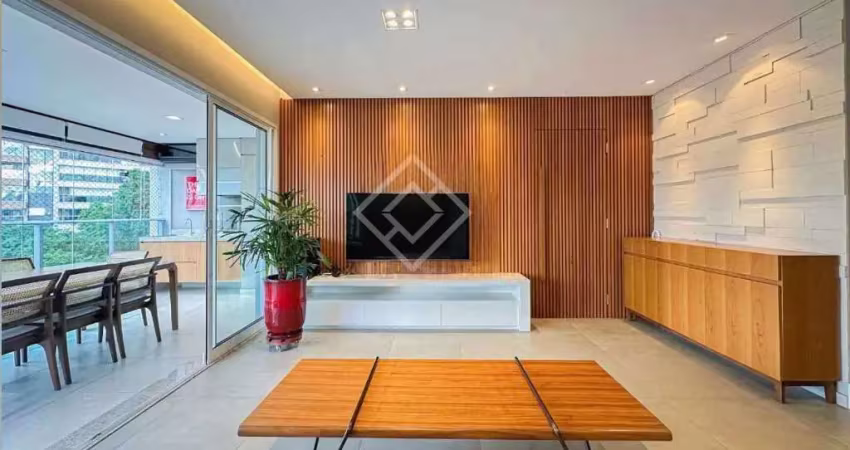 Apartamento à venda em são paulo, vila gertrudes, com 3 quartos, 133m²