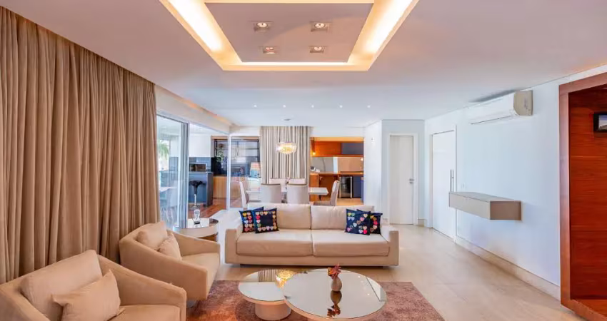 Apartamento tipo para venda em campo belo com 3 quartos, sendo 3 suítes, 194m²