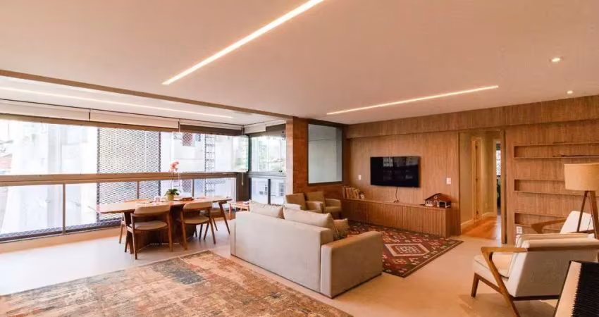 Apartamento tipo para venda em vila mariana com 3 quartos, sendo 3 suítes, 141m²