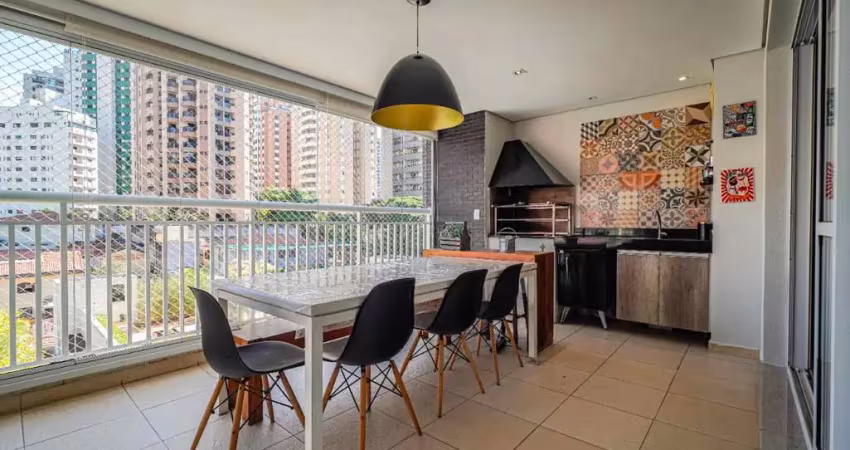 Apartamento tipo para venda em chácara inglesa com 3 quartos, sendo 1 suíte, 115m²