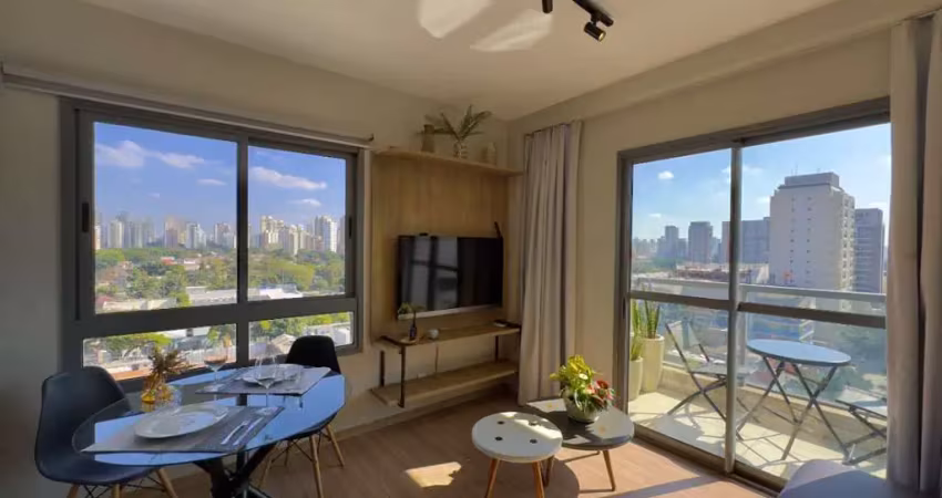 Apartamento tipo para venda em indianópolis com 1 quarto, sendo 1 suíte, 37m²