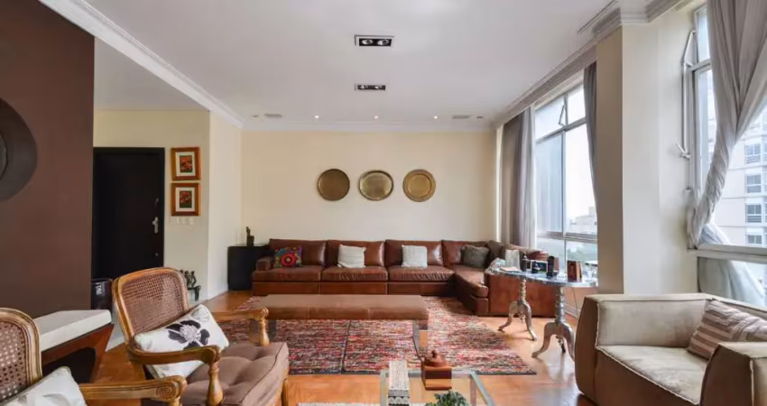 Apartamento tipo para venda em consolação com 2 quartos, sendo 1 suíte, 154m²