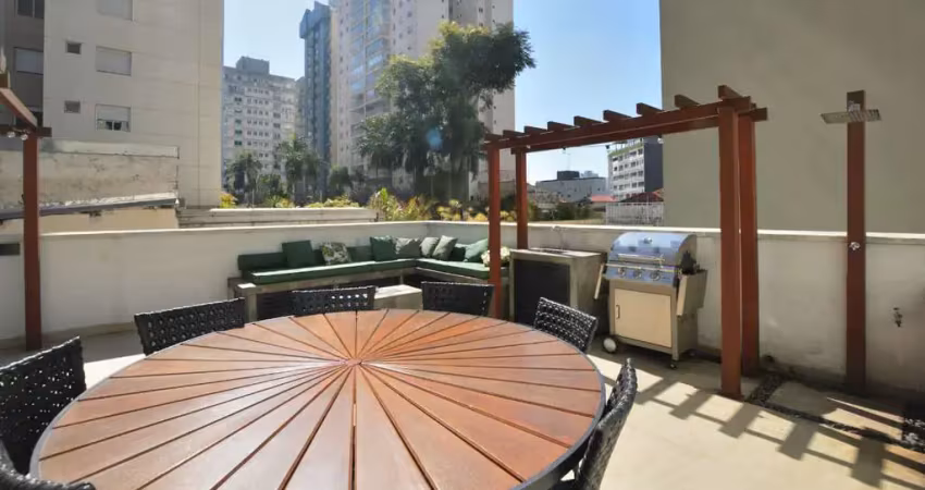 Apartamento garden para venda em pinheiros com 3 quartos, sendo 1 suíte, 130m²