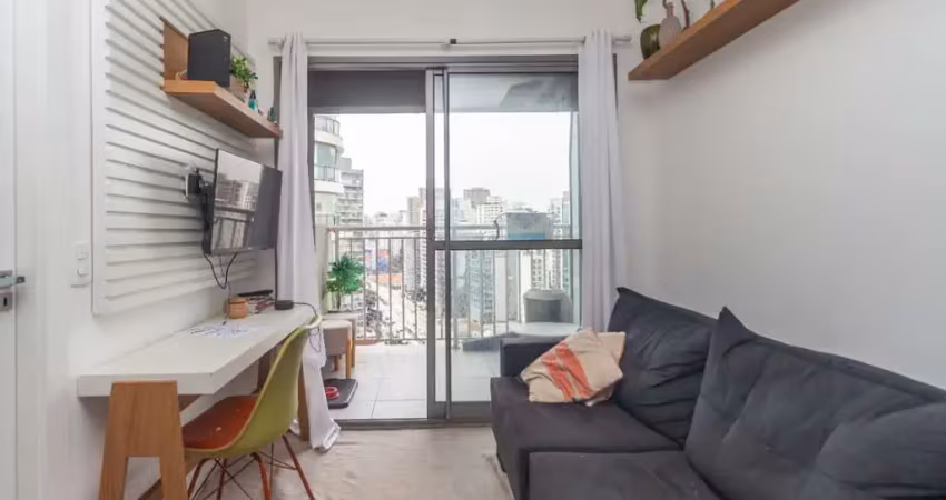 Apartamento tipo para venda em vila nova conceição com 1 quarto, sendo 1 suíte, 27m²