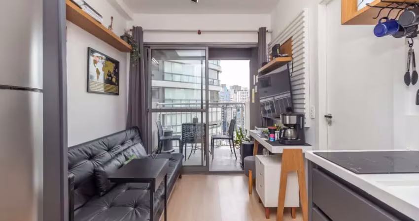 Apartamento tipo para venda em vila nova conceição com 1 quarto, sendo 1 suíte, 27m²