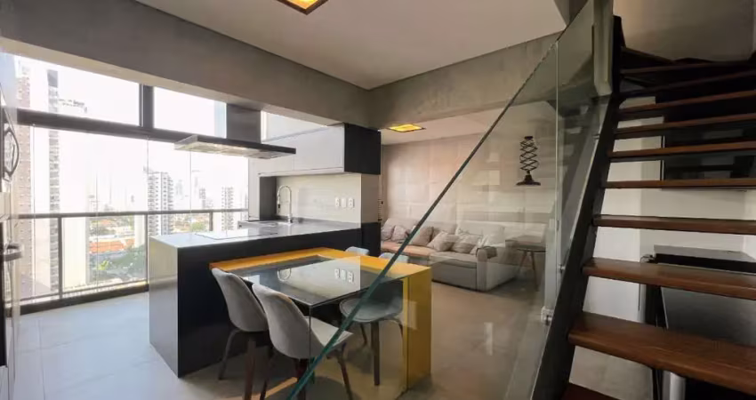 Duplex para venda em vila olímpia com 1 quarto, sendo 1 suíte, 70m²