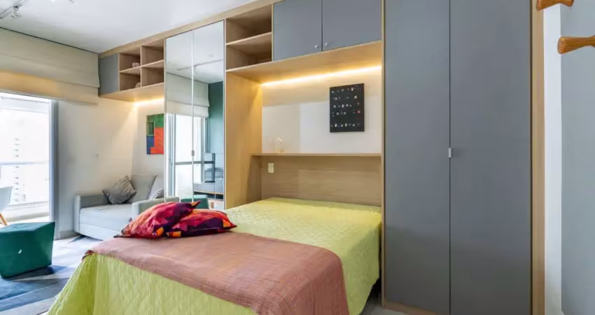 Studio para venda em indianópolis com 1 quarto, 37m²