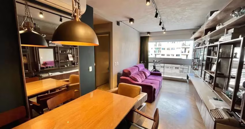 Apartamento tipo para venda em brooklin novo com 2 quartos, sendo 1 suíte, 58m²