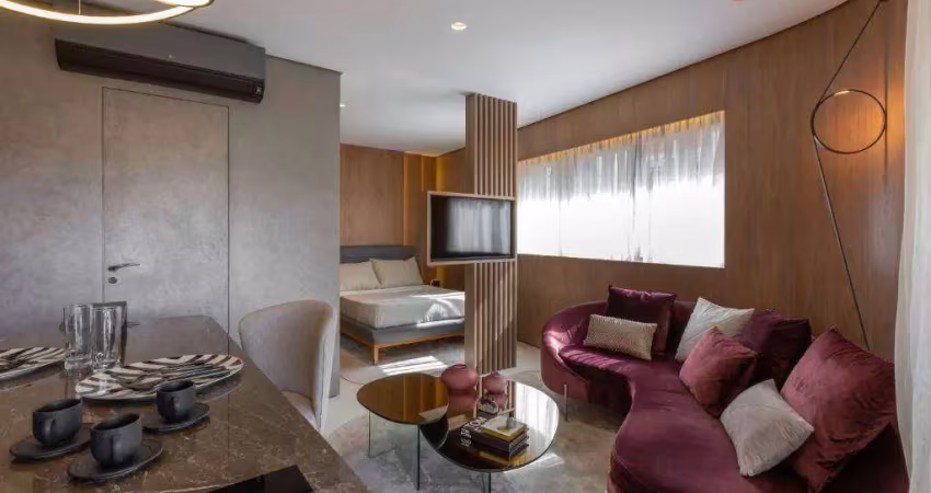 Studio com 1 dormitório à venda, 48 m² por r$ 1.600.000,00 - vila olímpia - são paulo/sp