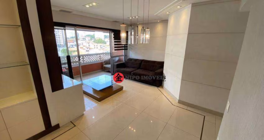 Apartamento com 3 dormitórios para alugar, 79 m² por R$ 5.210,00/mês - Jardim Textil - São Paulo/SP
