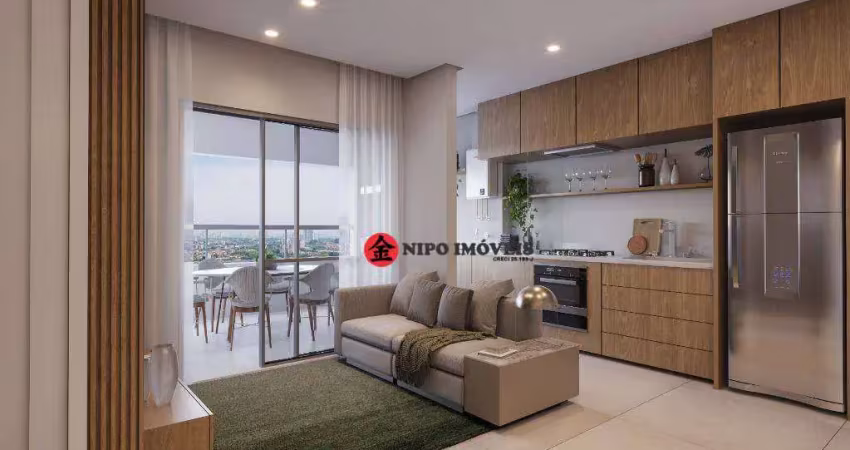 Apartamento com 2 dormitórios à venda, 63 m² por r$ 843.000,00 - tatuapé - são paulo/sp