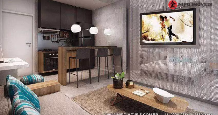 Apartamento com 1 dormitório à venda, 38 m² por R$ 345.000,00 - Picanco - Guarulhos/SP