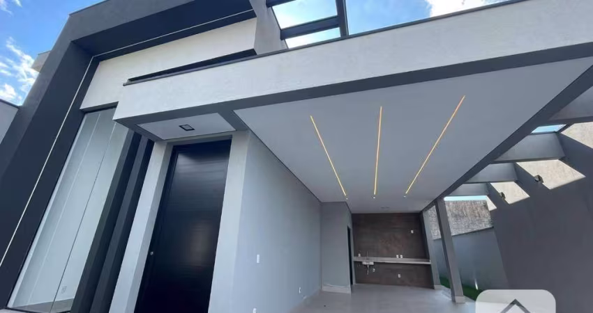 Casa Térrea Nova em Vinhedo  3D/1S - Fotovoltáica - Padrão diferenciado.