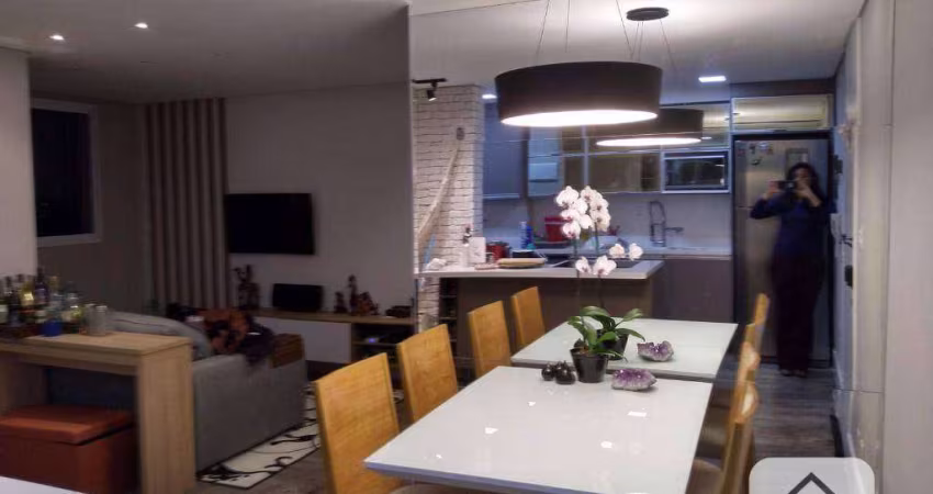 Apartamento com 1 dormitório para alugar, 57 m² por R$ 5.000/mês - Vila Gomes - São Paulo/SP