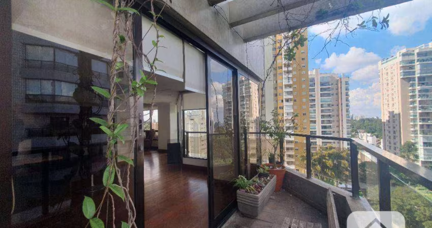 Apartamento com 4 dormitórios, 285 m² - venda por R$ 1.500.000 ou aluguel por R$ 10.661/mês - Paraíso do Morumbi - São Paulo/SP
