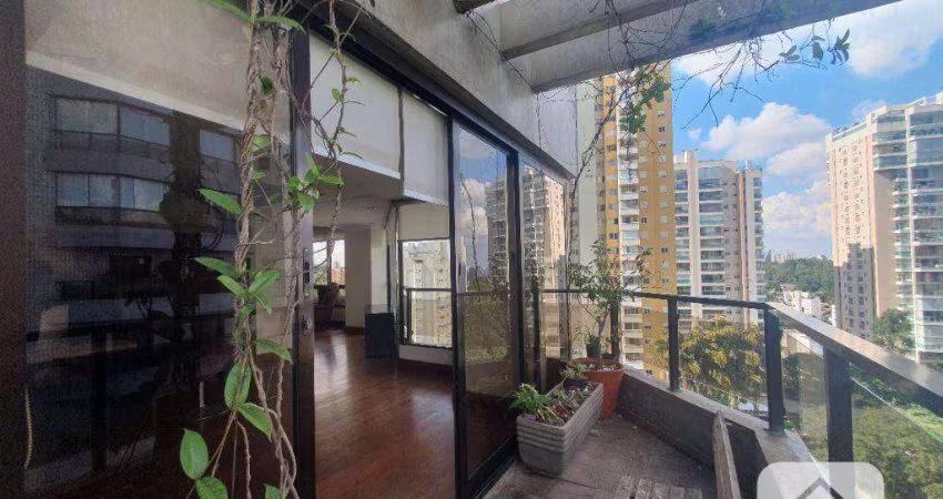Apartamento com 4 dormitórios, 285 m² - venda por R$ 1.500.000 ou aluguel por R$ 10.661/mês - Paraíso do Morumbi - São Paulo/SP