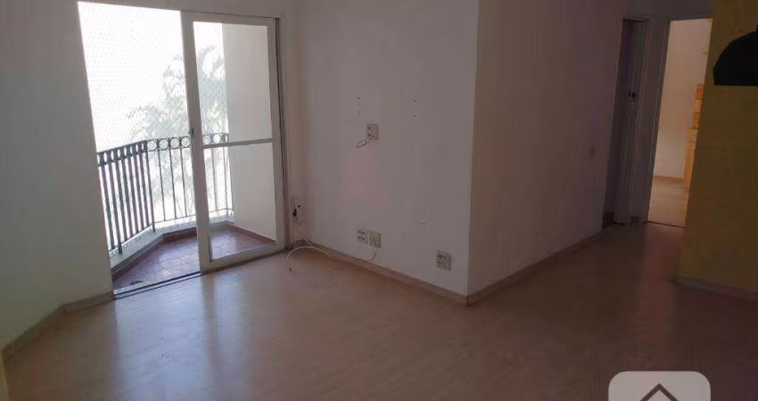 Apartamento com 2 dormitórios para alugar, 60 m² por R$ 2.840/mês - Vila Polopoli - São Paulo/SP
