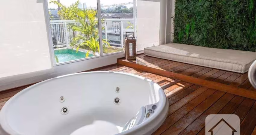 Apartamento com 1 dormitório para alugar, 45 m² por R$ 3.704,00/mês - Barra Funda - São Paulo/SP