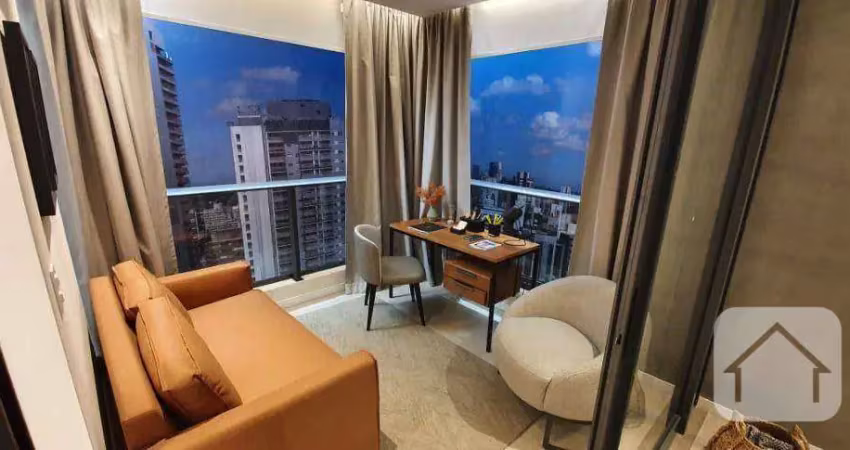 Apartamento com 1 dormitório para alugar, 46 m² por r$ 7.500,00/mês - pinheiros - são paulo/sp