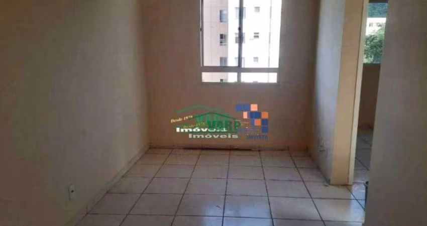 Apartamento com 2 dormitórios à venda por R$ 162.000,00 - Borba Gato - Sabará/MG