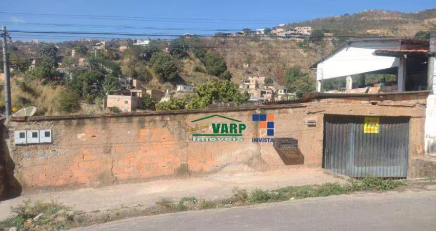 Casa com 3 dormitórios à venda por r$ 250.000 - vila rica - sabará/mg