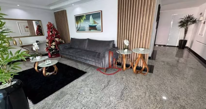 Apartamento com 2 dormitórios à venda, 105 m² por r$ 670.000,00 - vila assunção - praia grande/sp